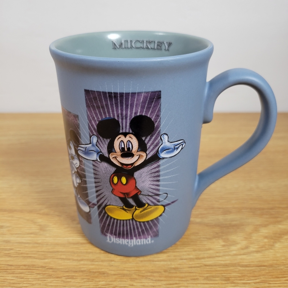 Walt Disney World Parks Mickey Mouse Coffee Mug Cup Blue FAST SHIPPING